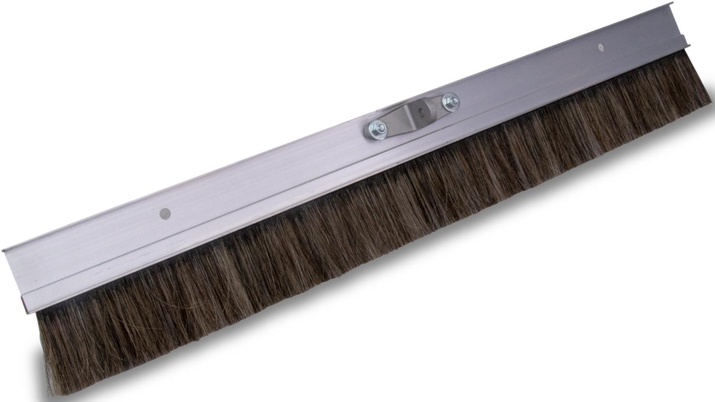 Aluminum Backed Concrete Brooms