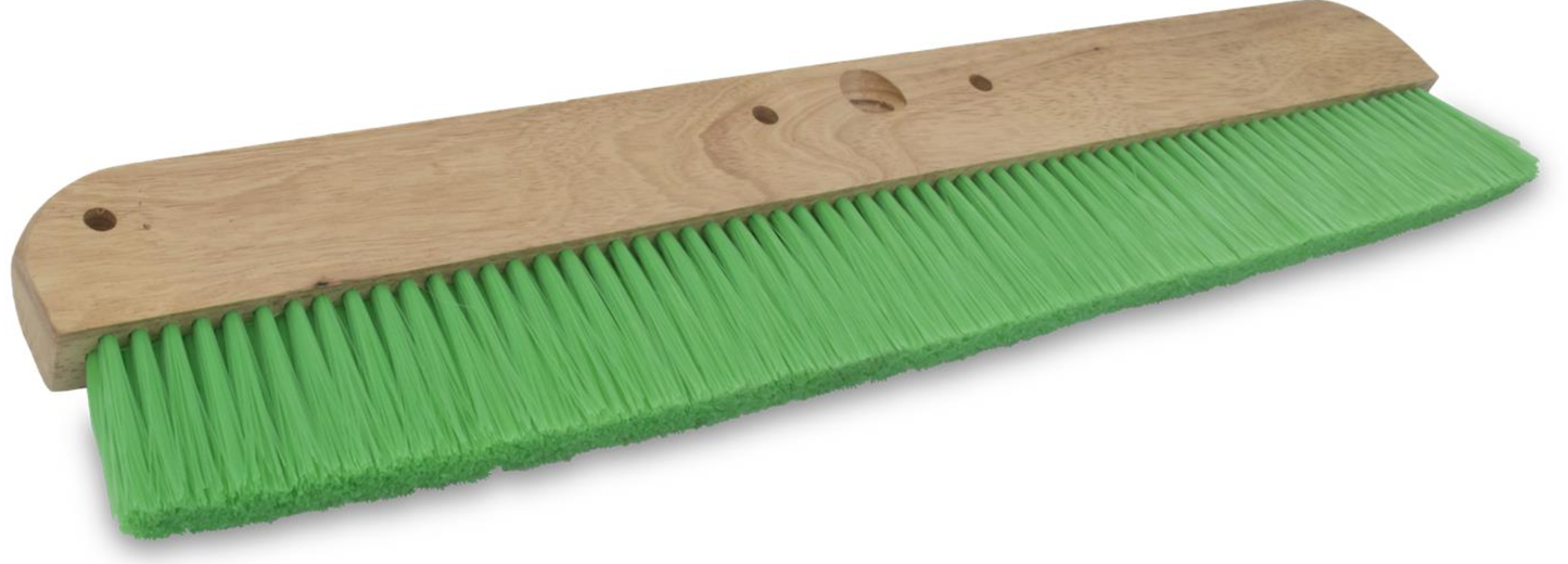 Wood Backed Concrete Brooms