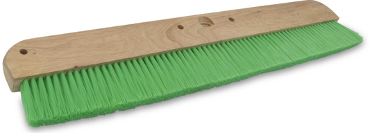 Wood Backed Concrete Brooms